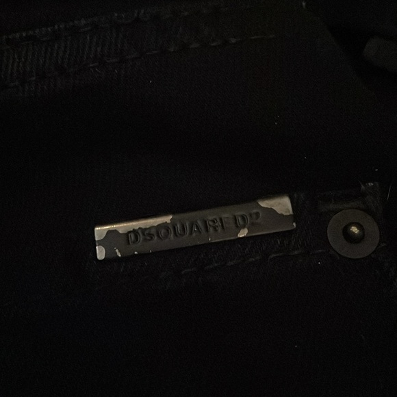 ❤️ Dsquared Black Cool Guy Jeans straight fit - Picture 7 of 8